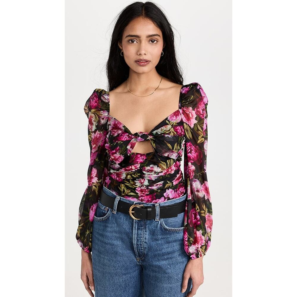 CAMI NYC Kimmy Silk Bodysuit